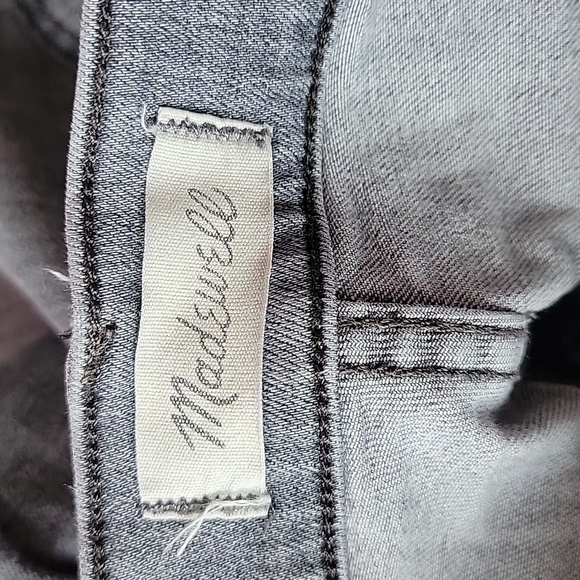 Madewell 9" High-Rise Skinny Jeans in Shaw Wash/ 30. - Picture 5 of 13